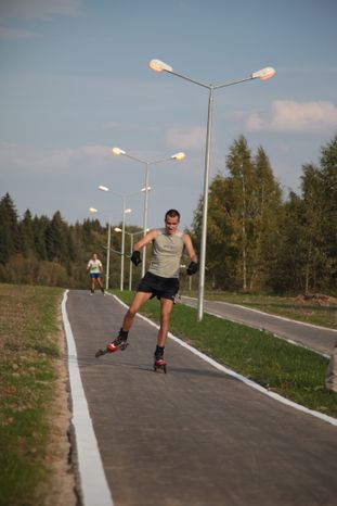 Велотрасса в Дубне