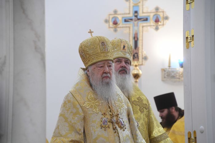 Освящение Никольского храма в Павшинской пойме