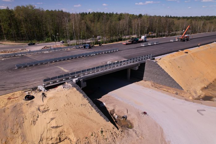 Строительство двух участков Южно-Лыткаринской автодороги