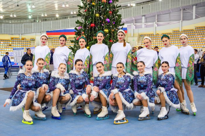 Церемония открытия чемпионата России по конькобежному спорту в Коломне