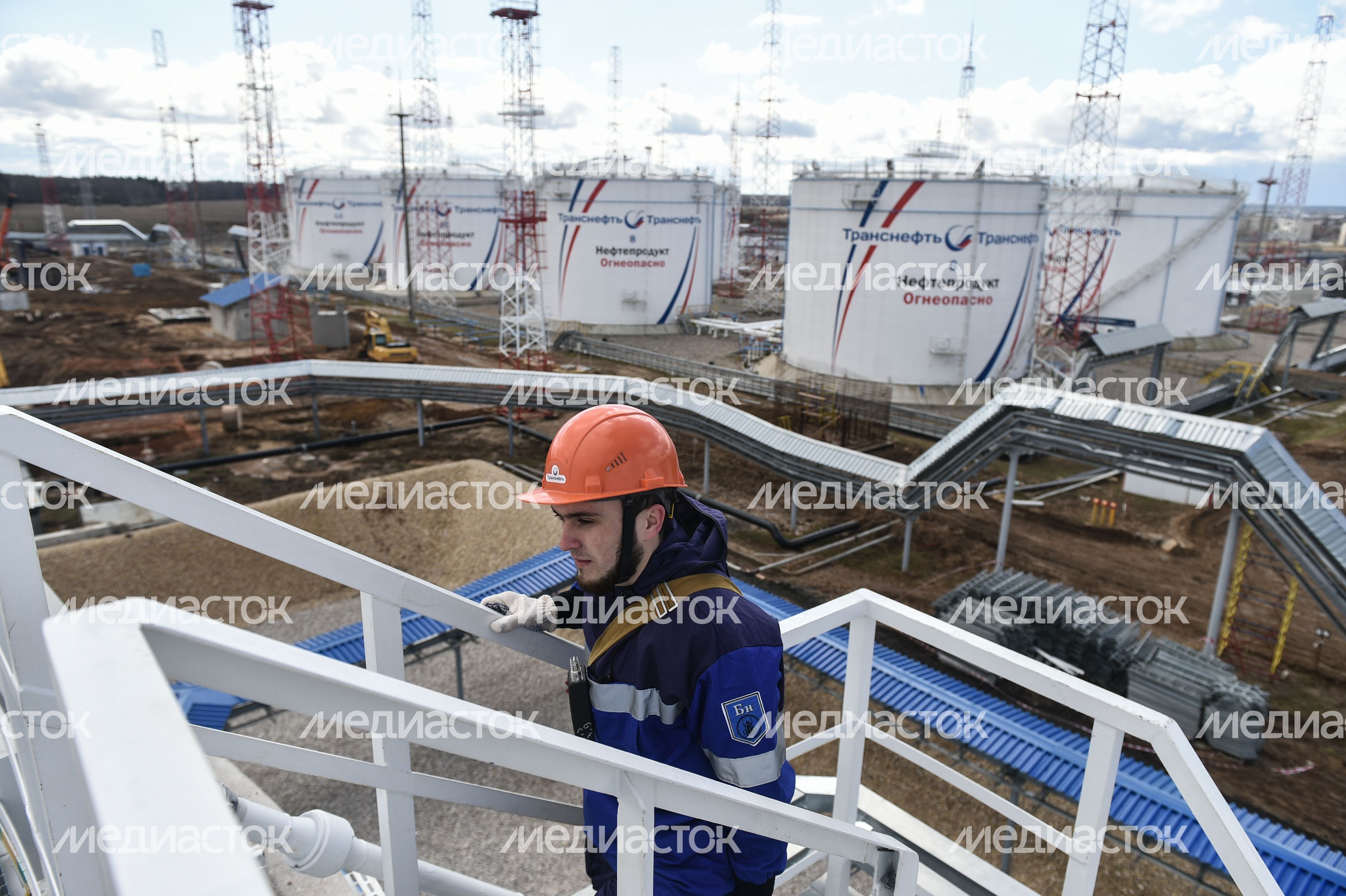Нефтебаза РОСНЕФТЬ в Подмосковье