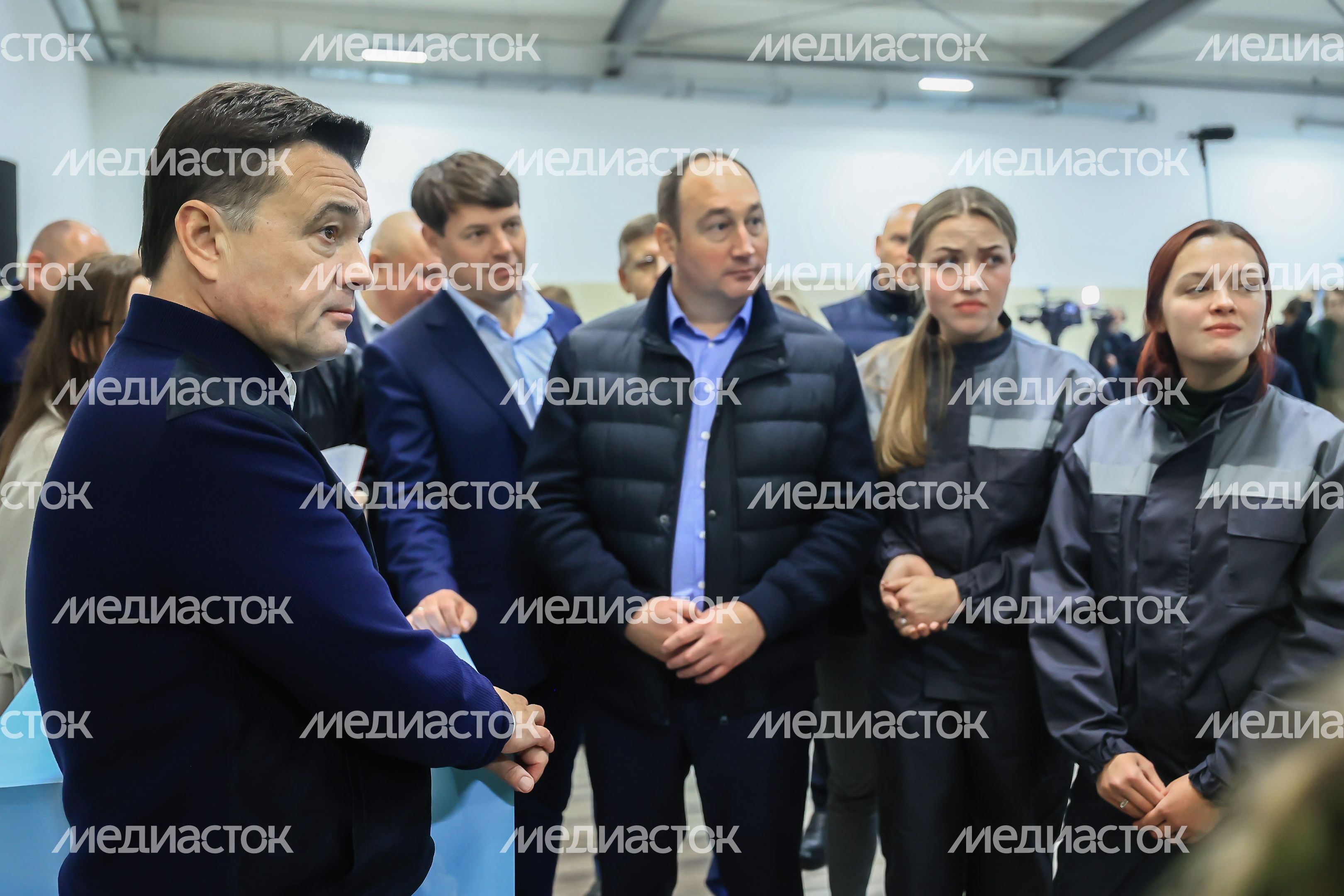 Открытие животноводческего комплекса «Бортниково» в Ступино Губернатором Подмосковья