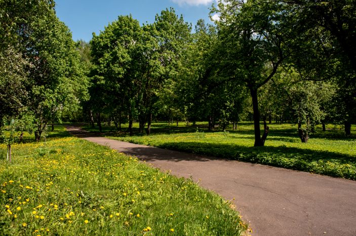 Весенние виды города Подольск