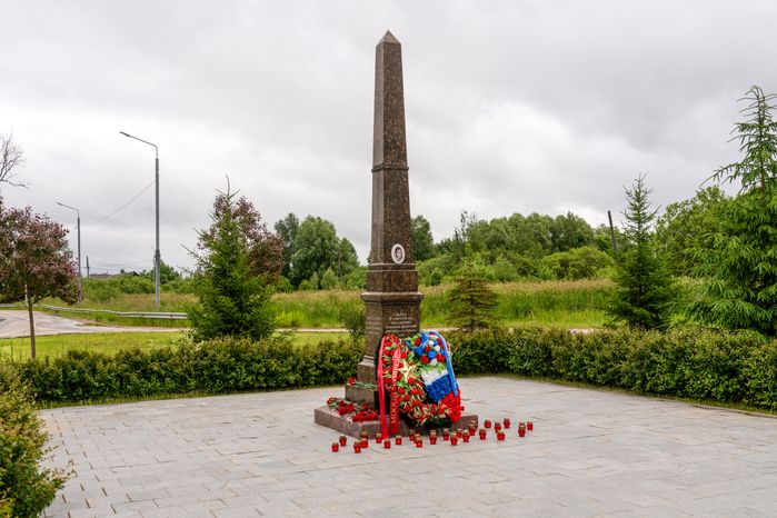 Памятник на месте казни Зои Космодемьянской в Рузском округе