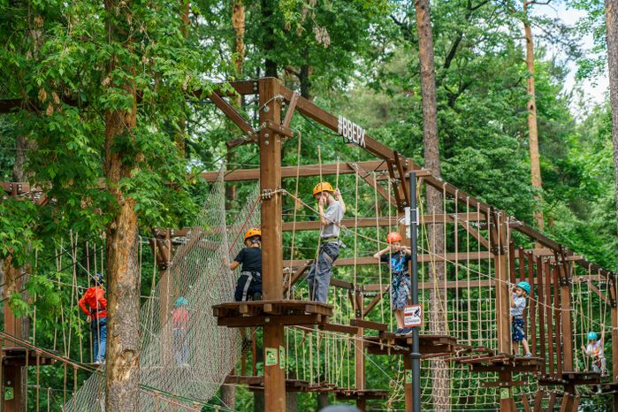Раменский городской парк культуры и отдыха летом