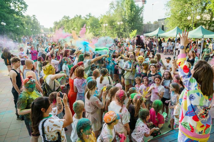 День защиты детей в Центральном парке культуры и отдыха в Люберцах