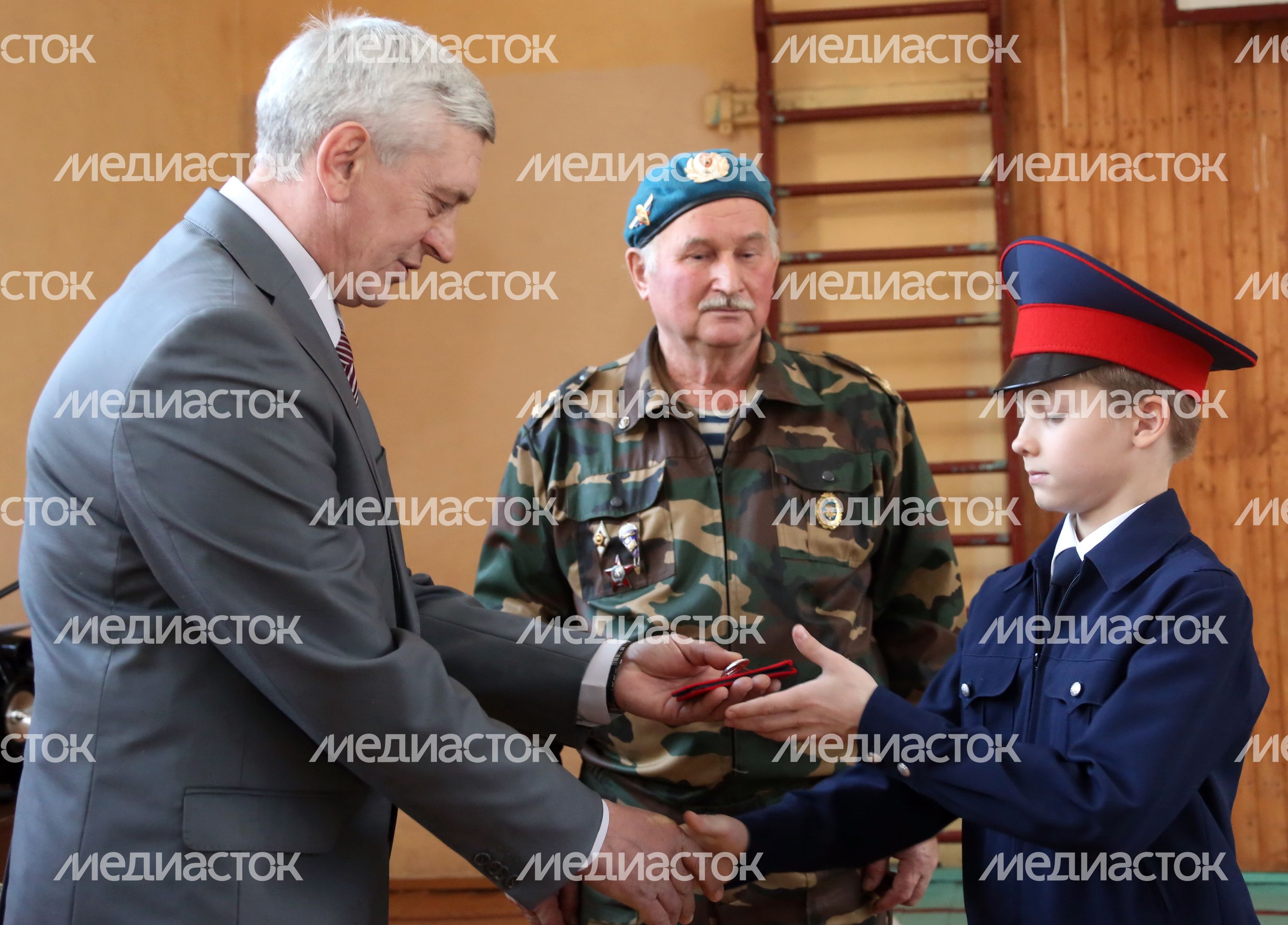 Посвящение в кадеты в каширской школе №8 Посвящение в кадеты в каширской школе №8