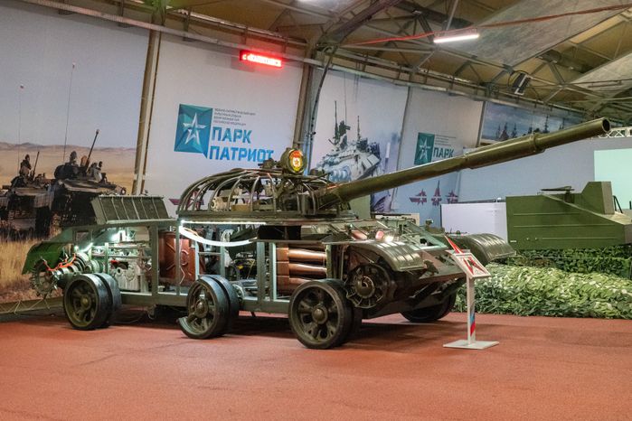 Музейная площадка №1 в парке "Патриот"