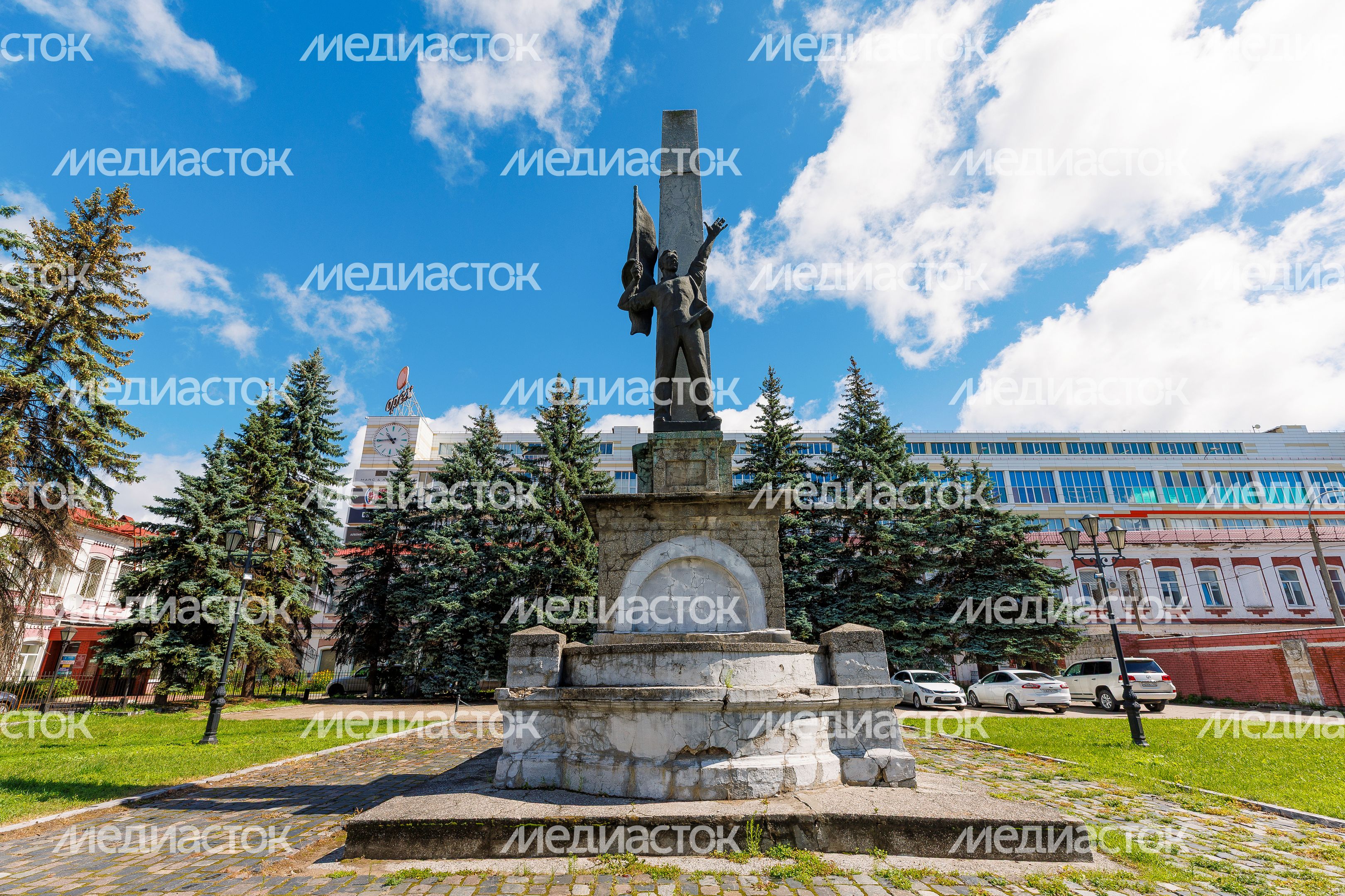 Памятник Морозовской стачке 1885 года в Орехово-Зуево