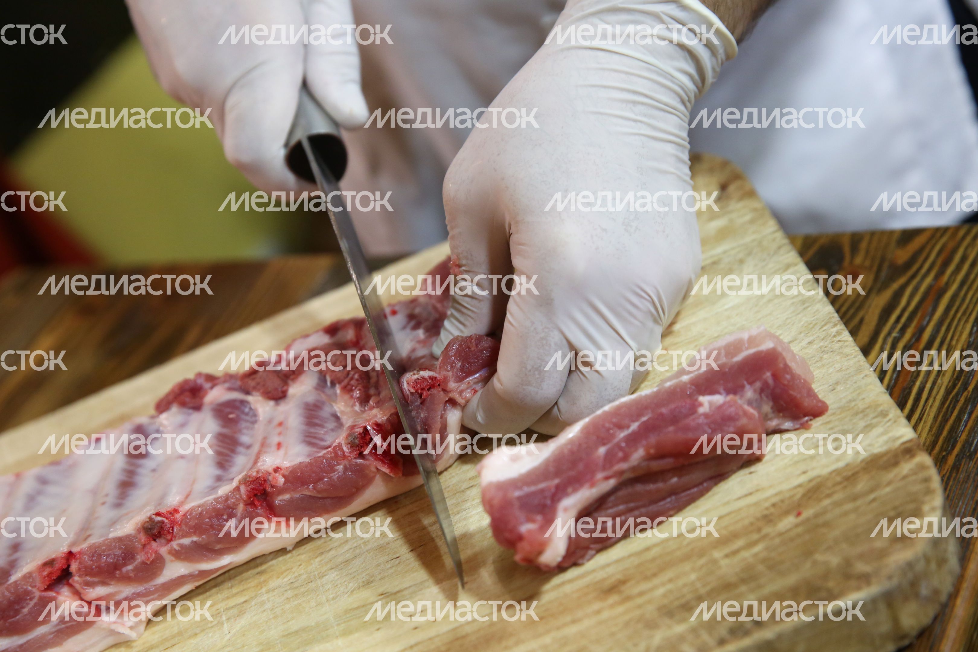 Приготовление свиного шашлыка