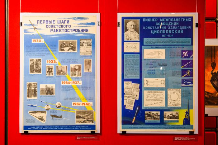 Выставка «Советский космический плакат» в музее-заповеднике «Горки Ленинские»