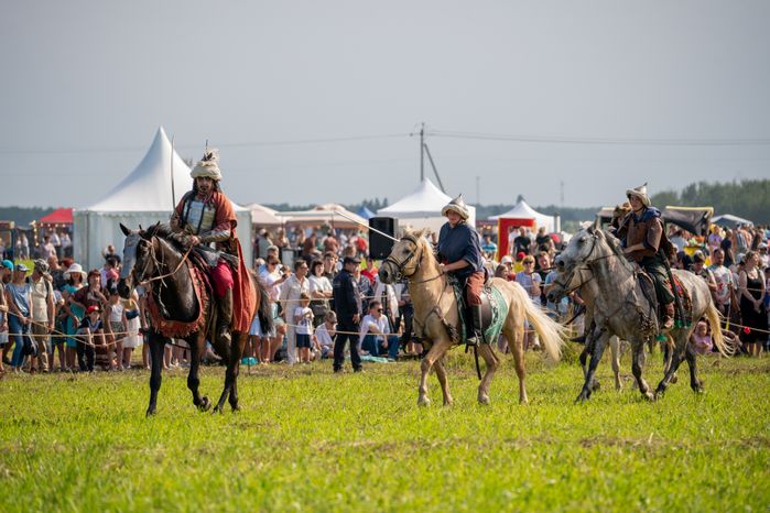 Эпоха Древней Руси XVI века на фестивале «Гуляй город» в округе Чехов