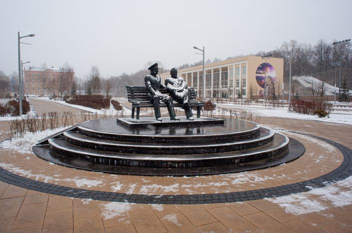 Зимние виды города Королёв