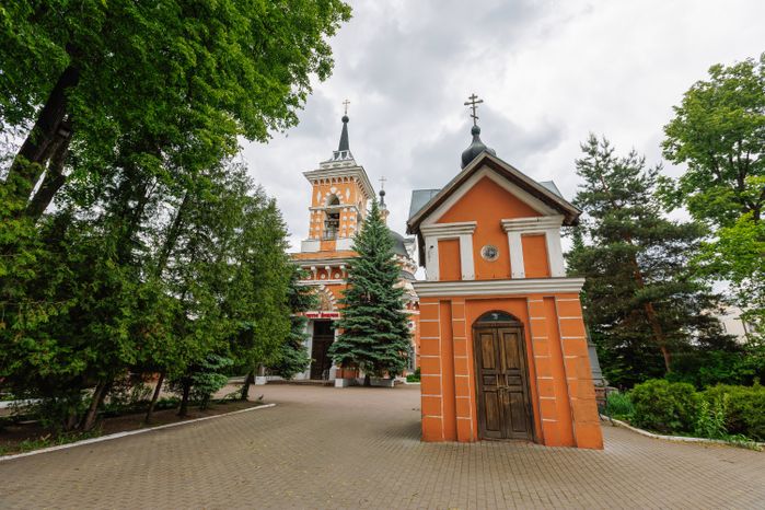 Церковь Смоленской иконы Божией Матери в Ивантеевке Пушкинского округа