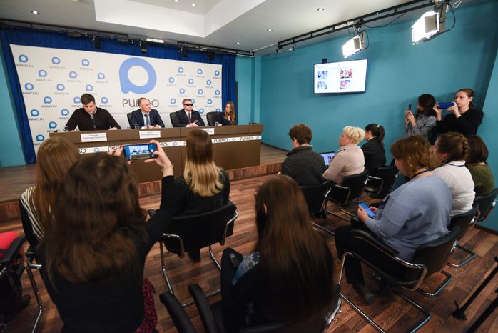 Пресс-конференция, посвященная конкурсу открыток «Помним!» к 75-летию Победы в Великой Отечественной войне и другим патриотическим мероприятиям