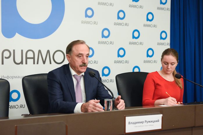 Пресс-конференция, посвященная реализации в городском округе Люберцы программы по благоустройству парковых и лесопарковых зон