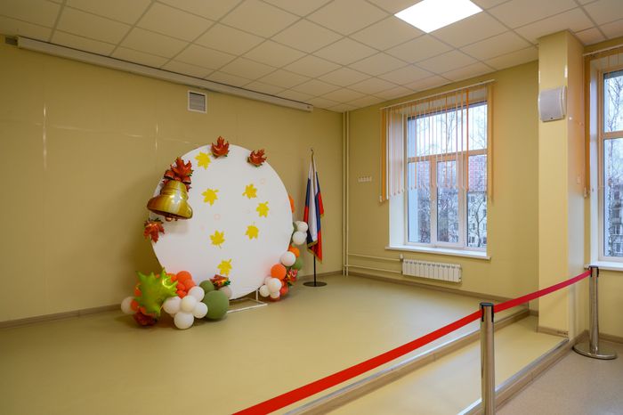 Лицей №14 после капитального ремонта в Щелково