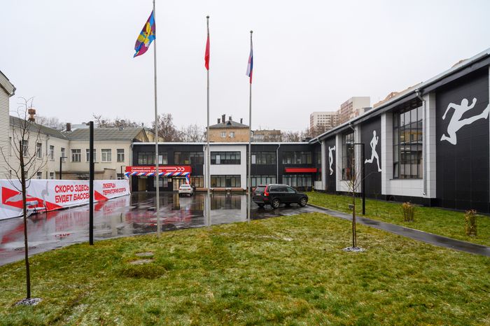 Спортивная школа олимпийского резерва в Люберцах после капитального ремонта