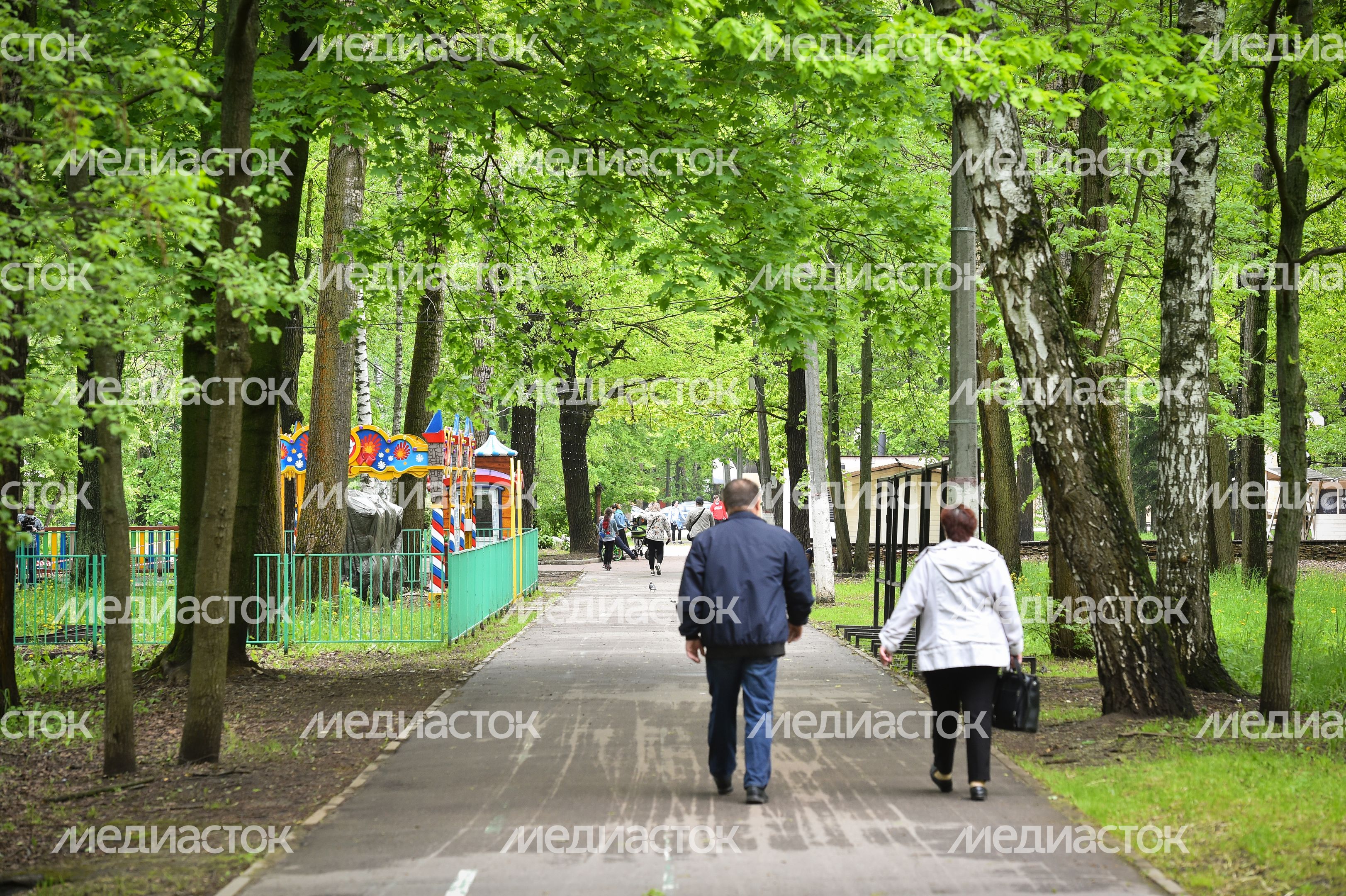 Открытие парков в Подмосковье