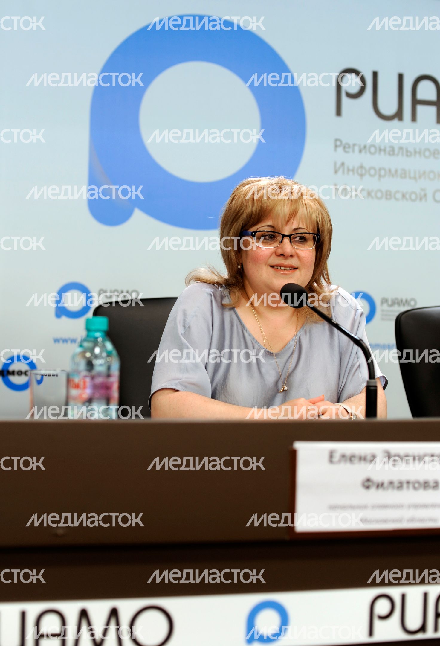 Пресс-конференция Елены Филатовой в РИАМО