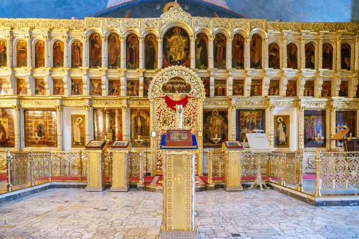 Сергиев Посад. Свято-Троицкая Сергиева лавра. Зима