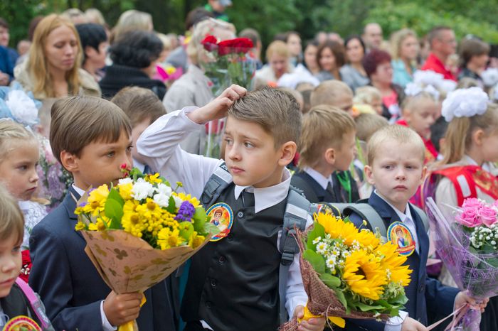 День знаний в школе №10 в Ногинске