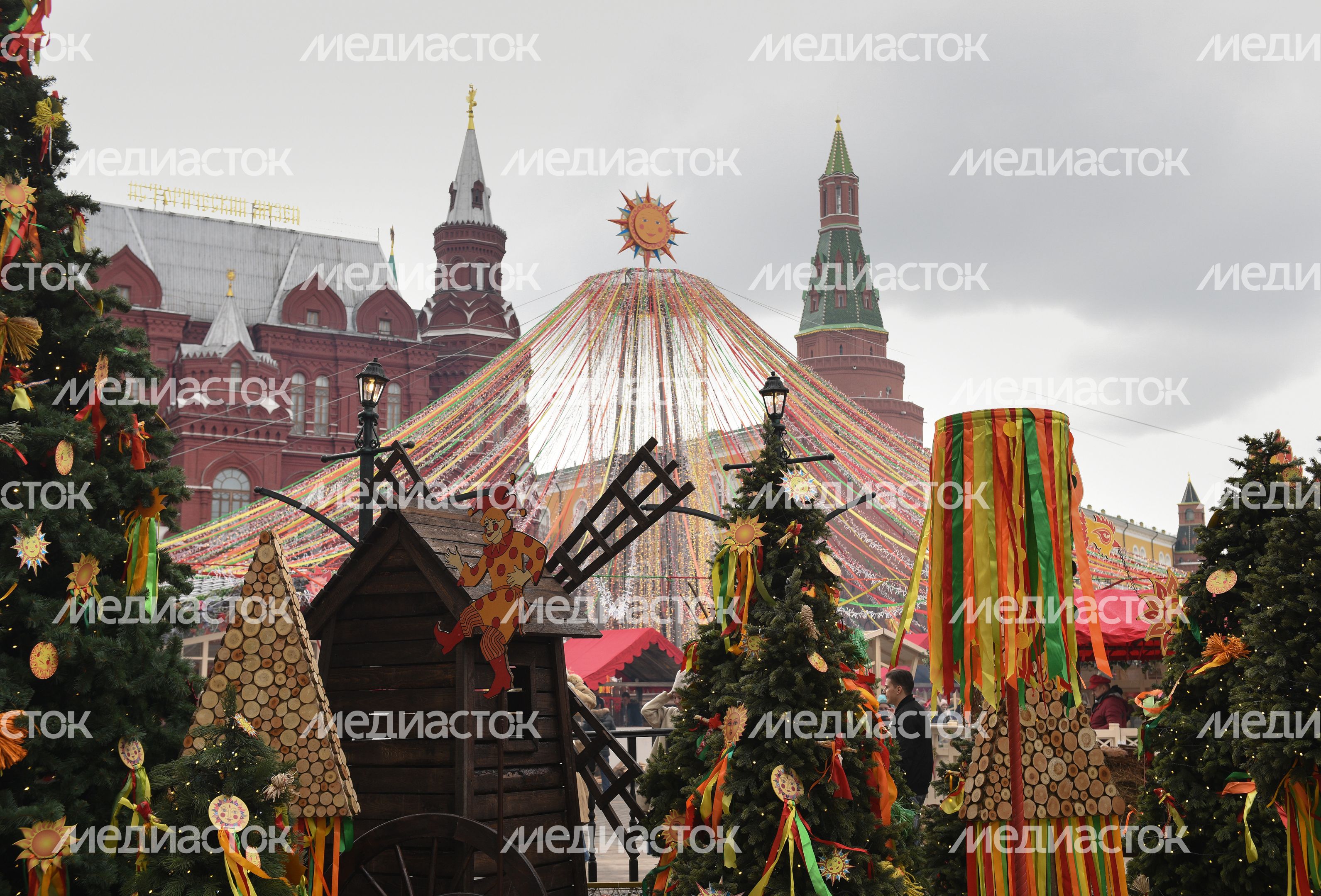 Открытие фестиваля «Московская Масленица»
