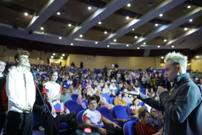 Shaman ответил на вопросы подмосковной молодежи в рамках проекта "Мы будущее. Сила смыслов"