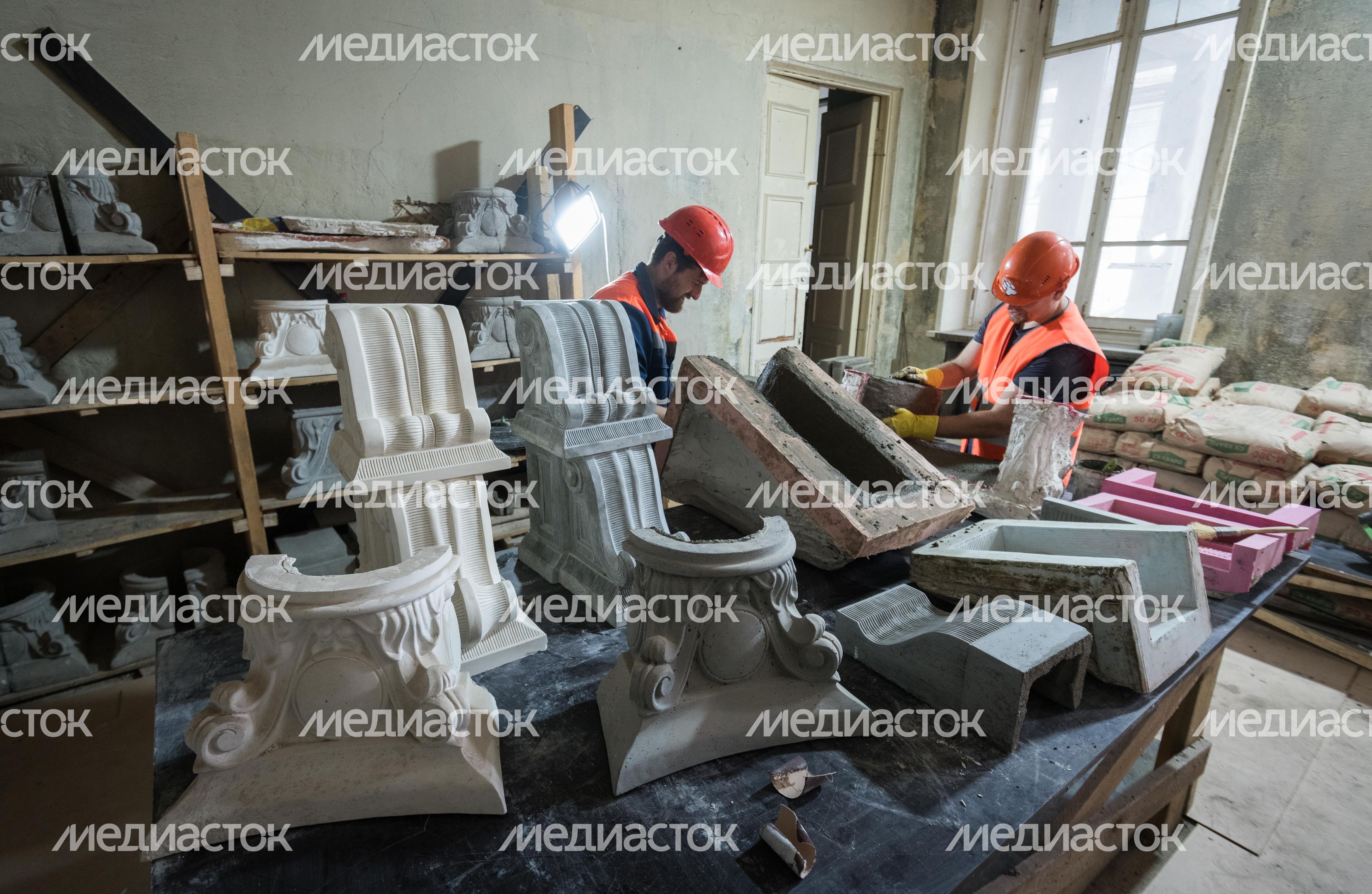 Реставрация Северного речного вокзала