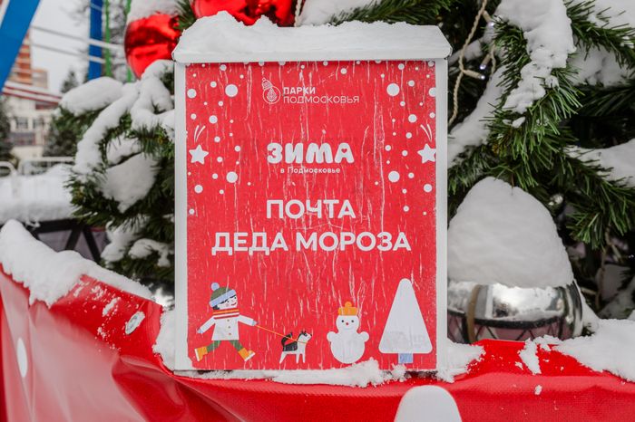 Зимний Центральный парк культуры и отдыха в Видном