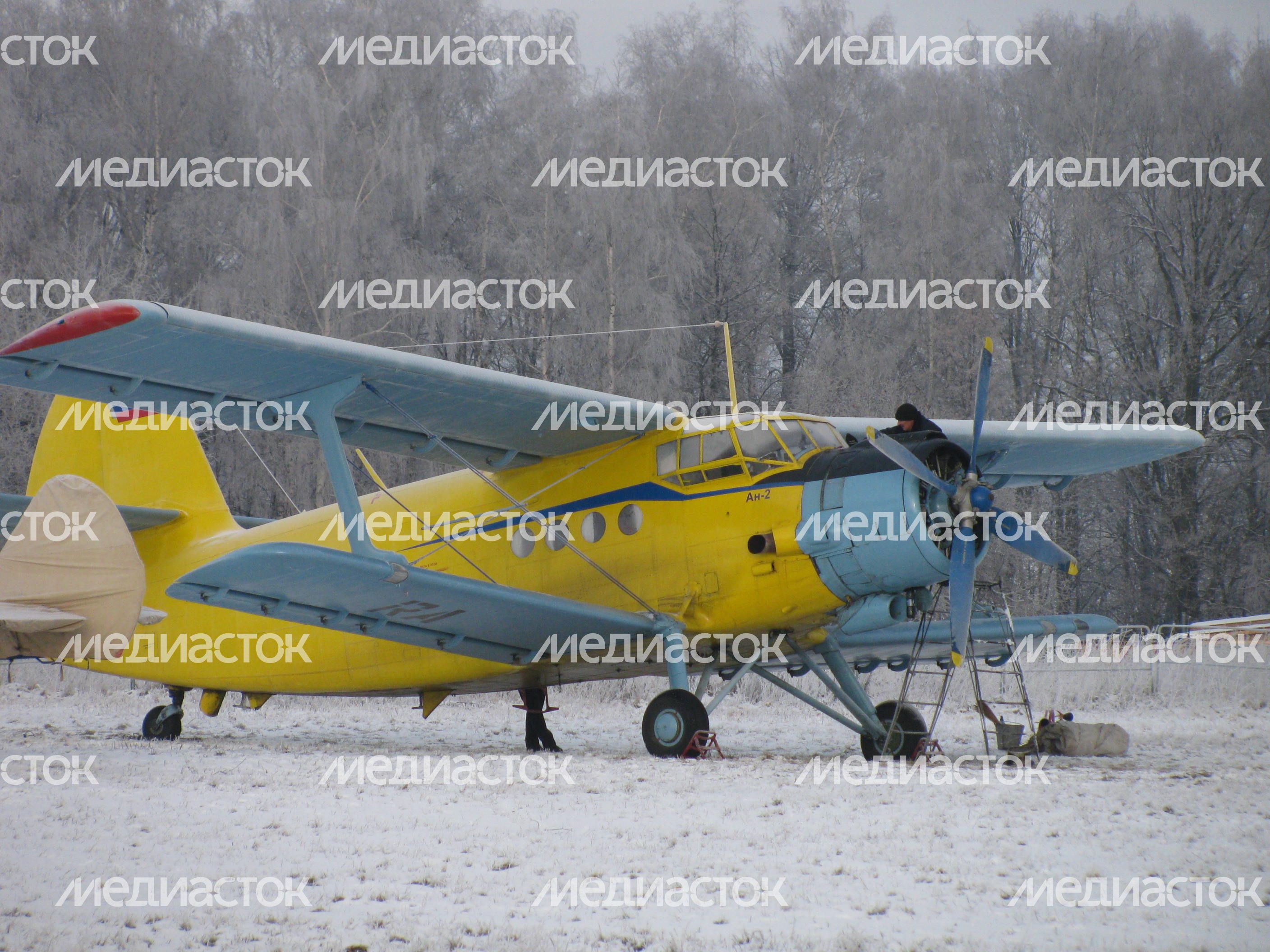 Воздушные тренировки пожарной службы Федеральной Авиалесоохраны