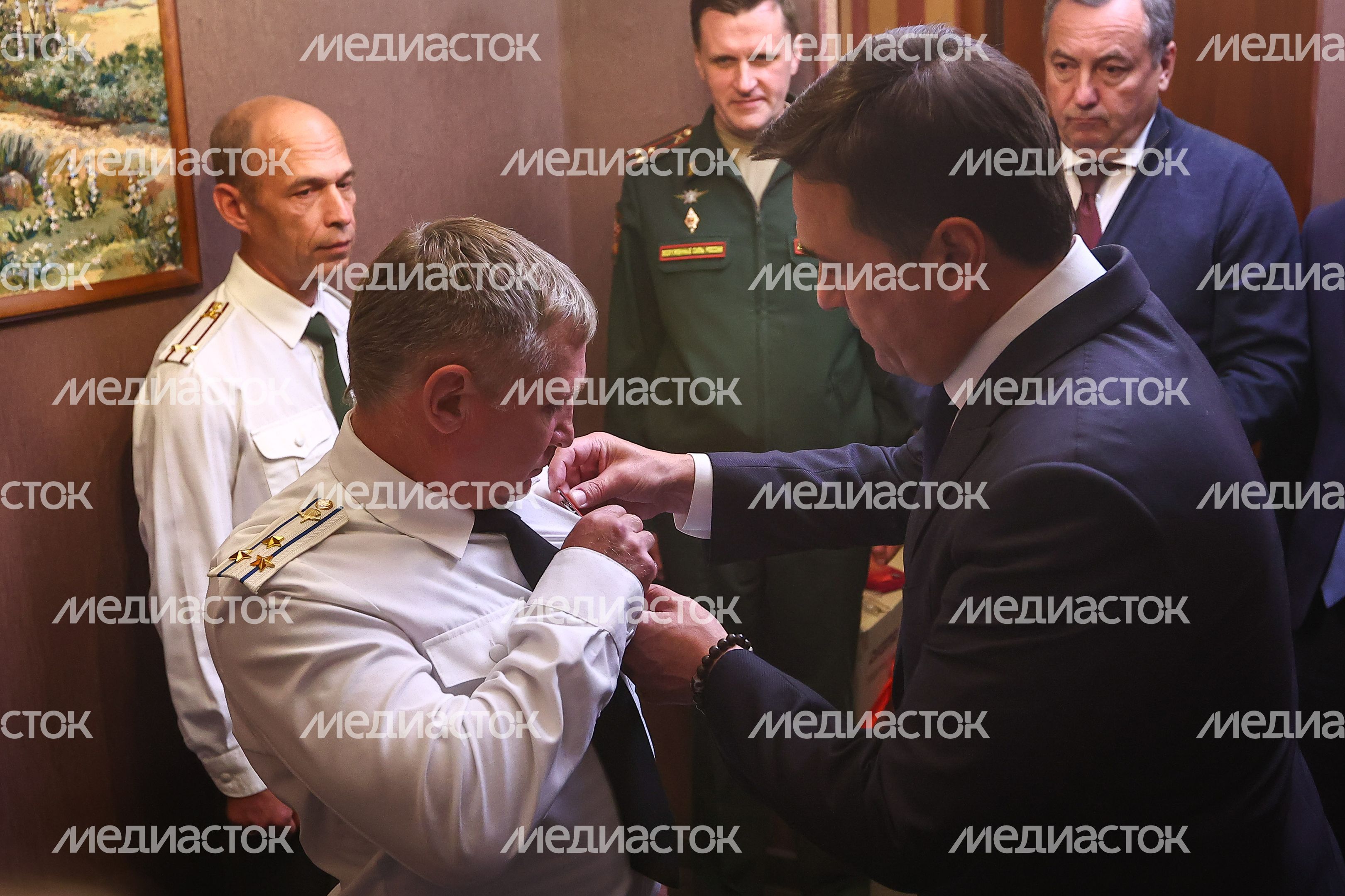 Встреча Губернатора Подмосковья с офицерами-добровольцами СВО