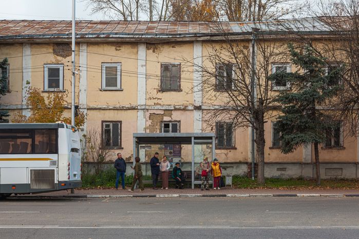 Осенние виды города  Дзержинский округа Люберцы
