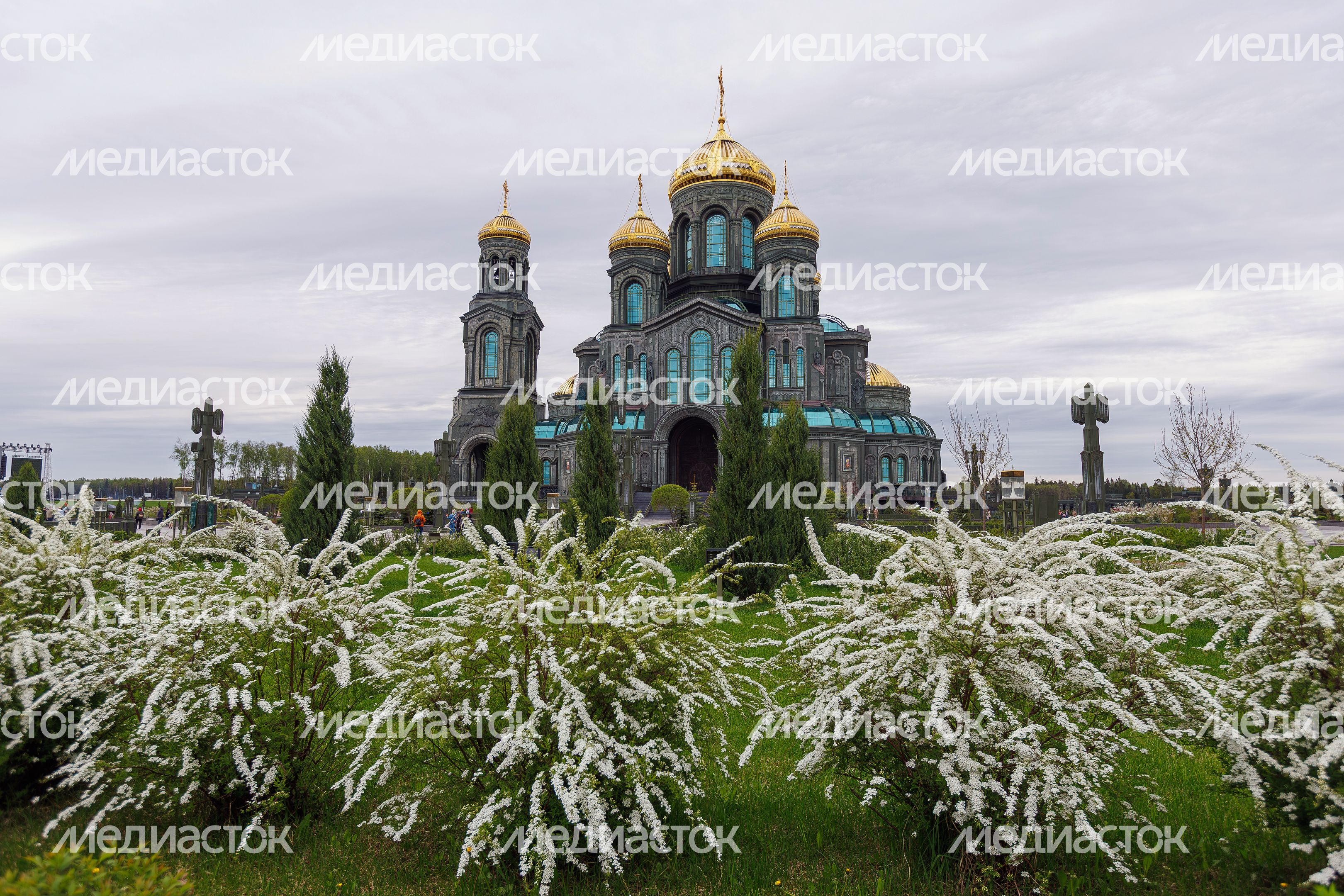 Главный храм ВС РФ в Центральном парке «Патриот» Одинцовского округа