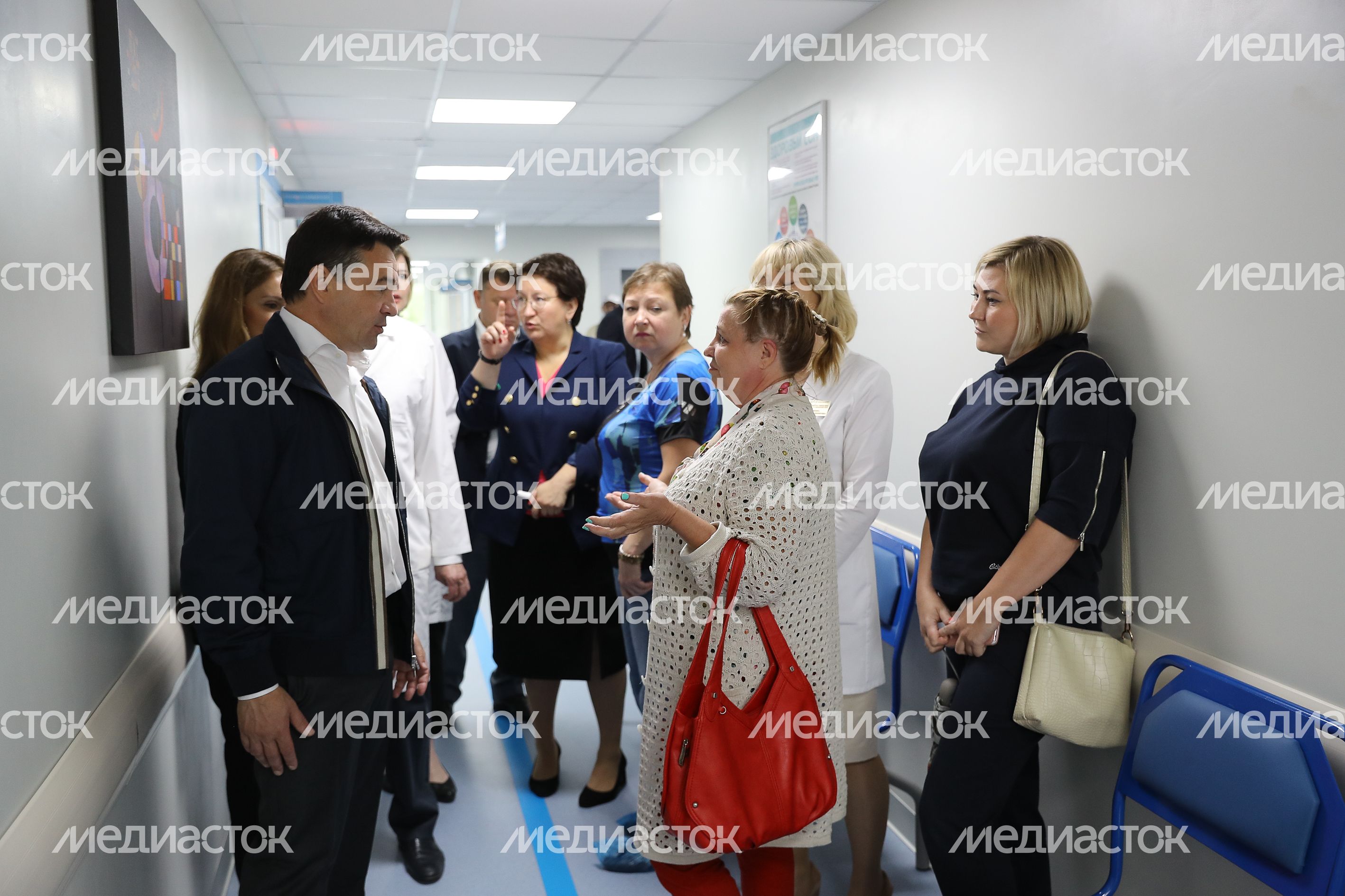 Презентация обновленного Консультационно-диагностического центра Красногорской городской больницы №1 губернатору Подмосковья Презентация обновленного Консультационно-диагностического центра Красногорской городской больницы №1 губернатору Подмосковья