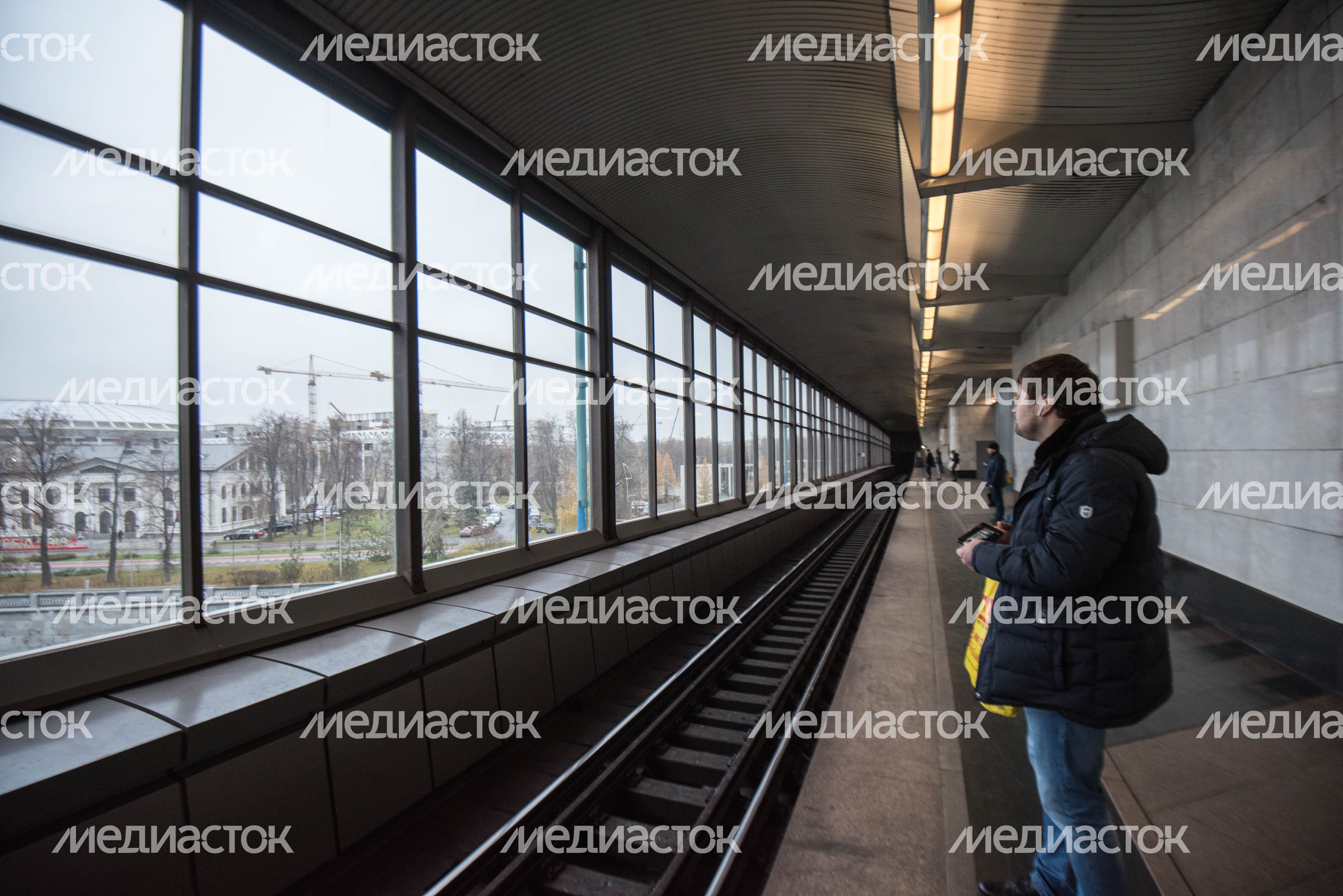 Станция метро «Воробьевы горы» в Москве