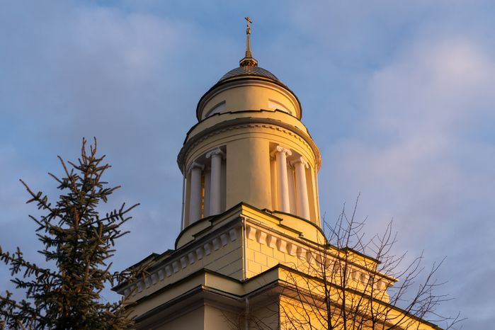 Церковь Троицы Живоначальной в селе Ершово Одинцовского округа