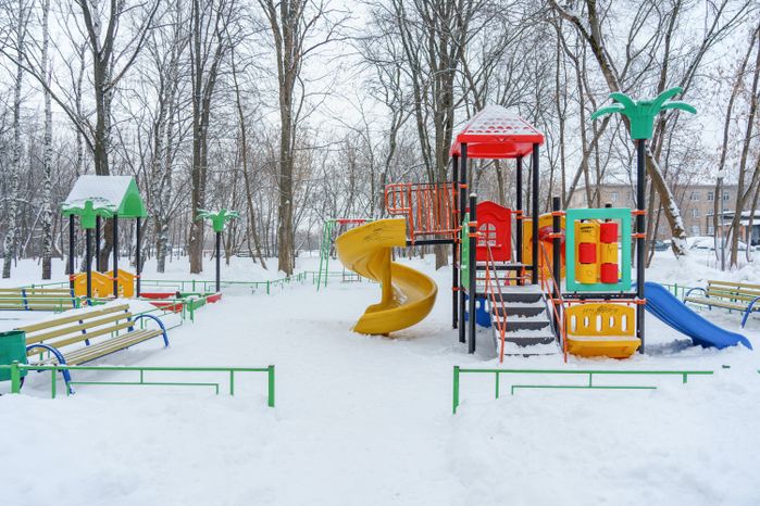 Зимний парк Победы имени В. Талалихина в Подольске