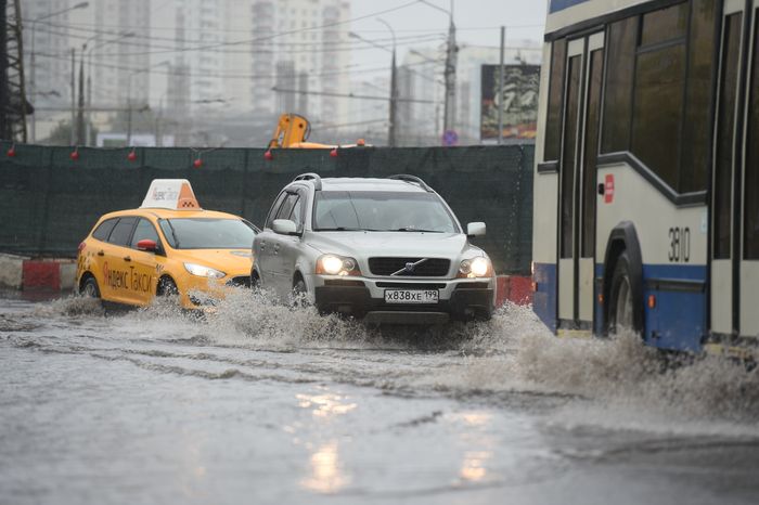 Затопление в Москве