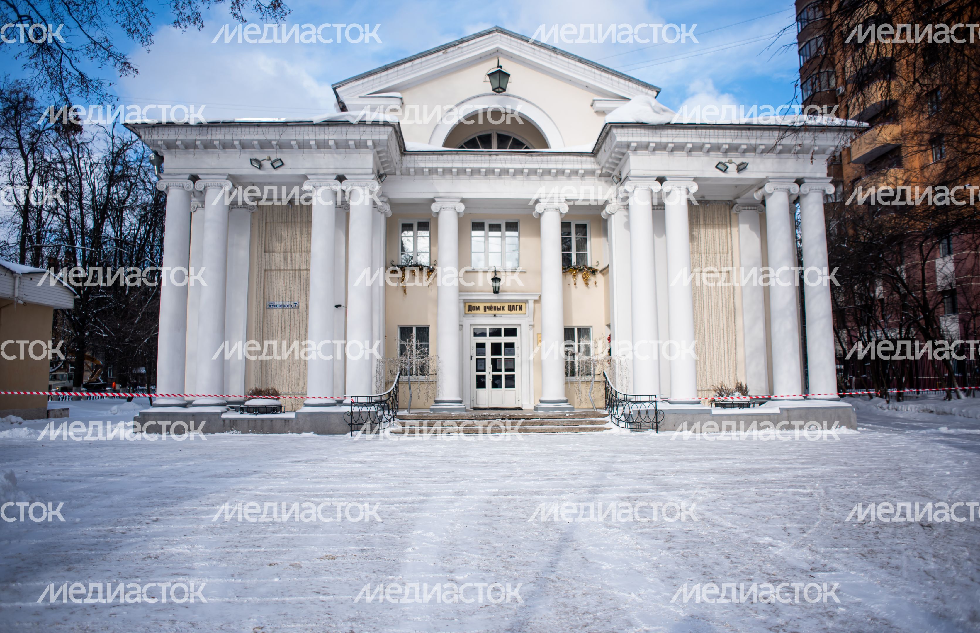 Зимние виды города Жуковский