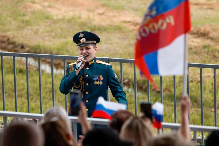 Реконструкция современных боевых действий в парке «Патриот» Одинцовского округа