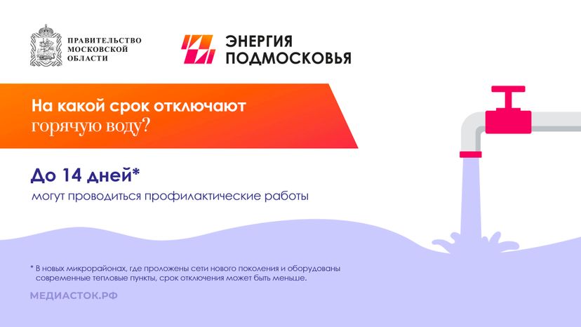 Отключение горячей воды горизонталь 09