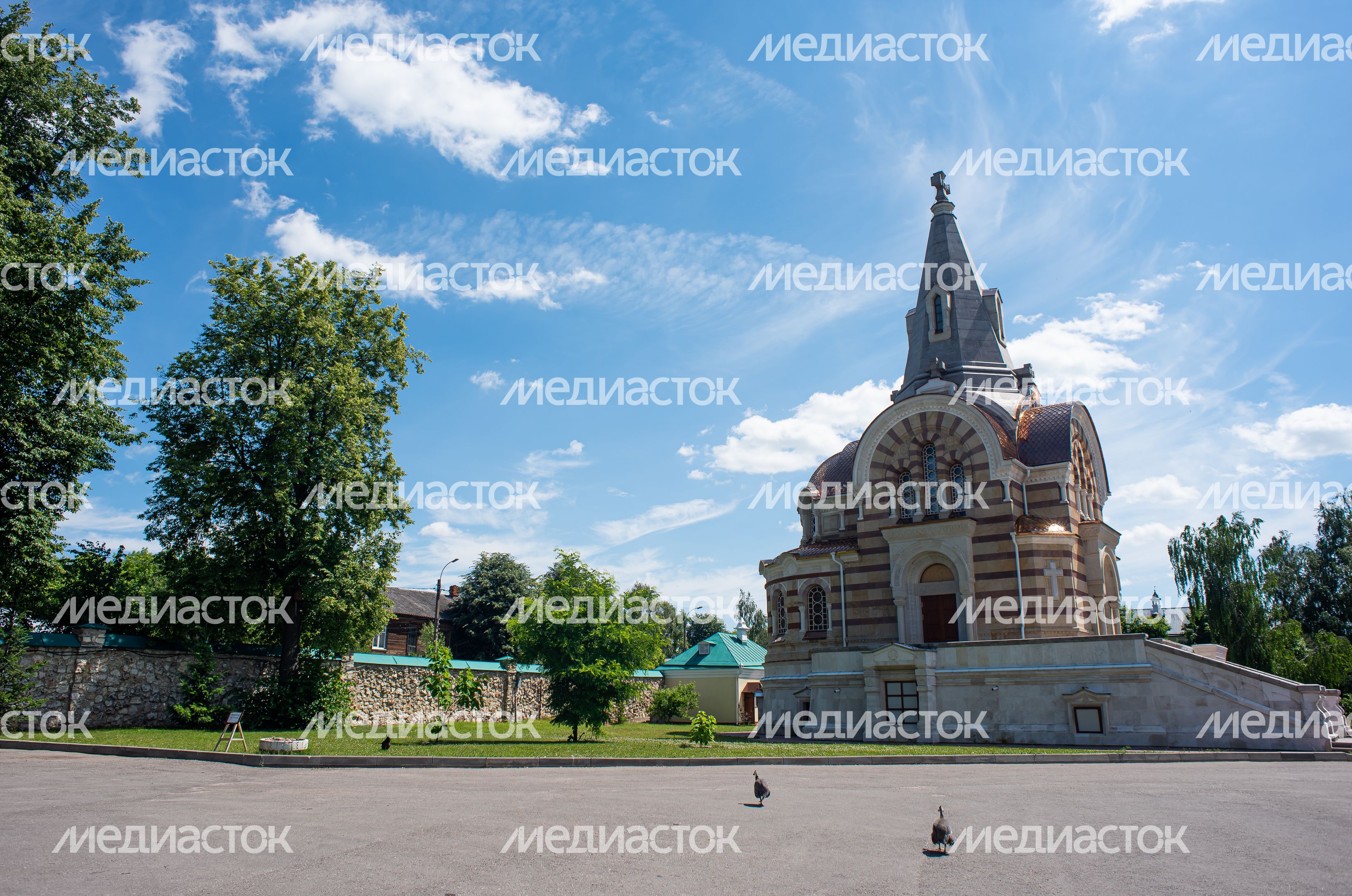 Летние виды города Серпухов