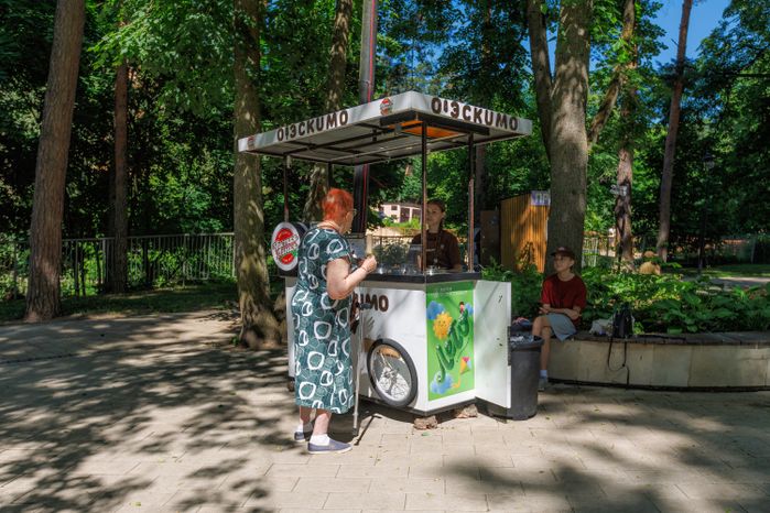 Летние виды улицы Московской в Звенигороде
