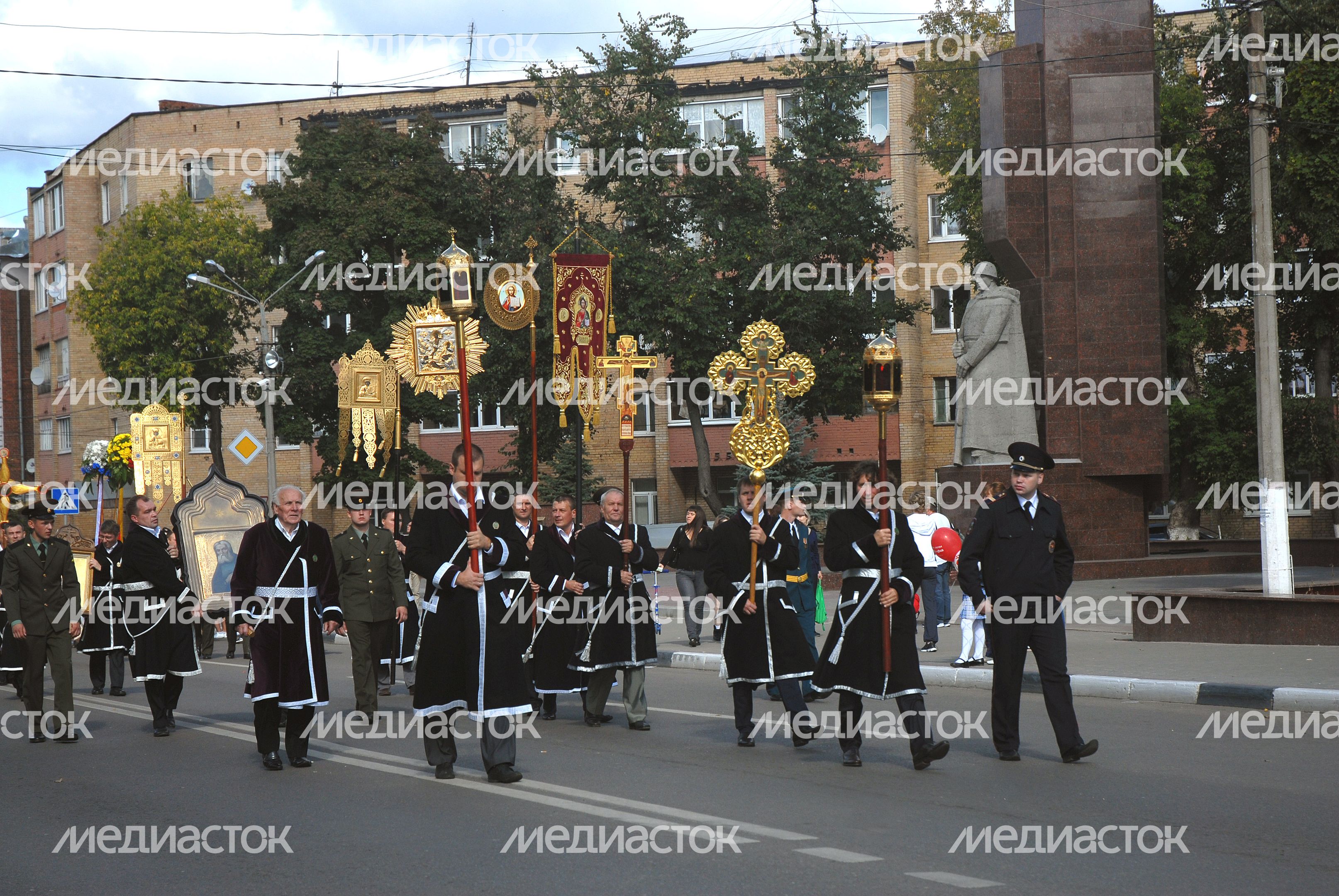 Крестный ход в Егорьевске Крестный ход в Егорьевске