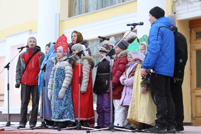 Рождественские гуляния в Дубне