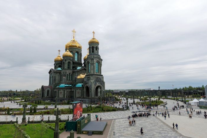 Главный храм ВС РФ в Центральном парке «Патриот» Одинцовского округа