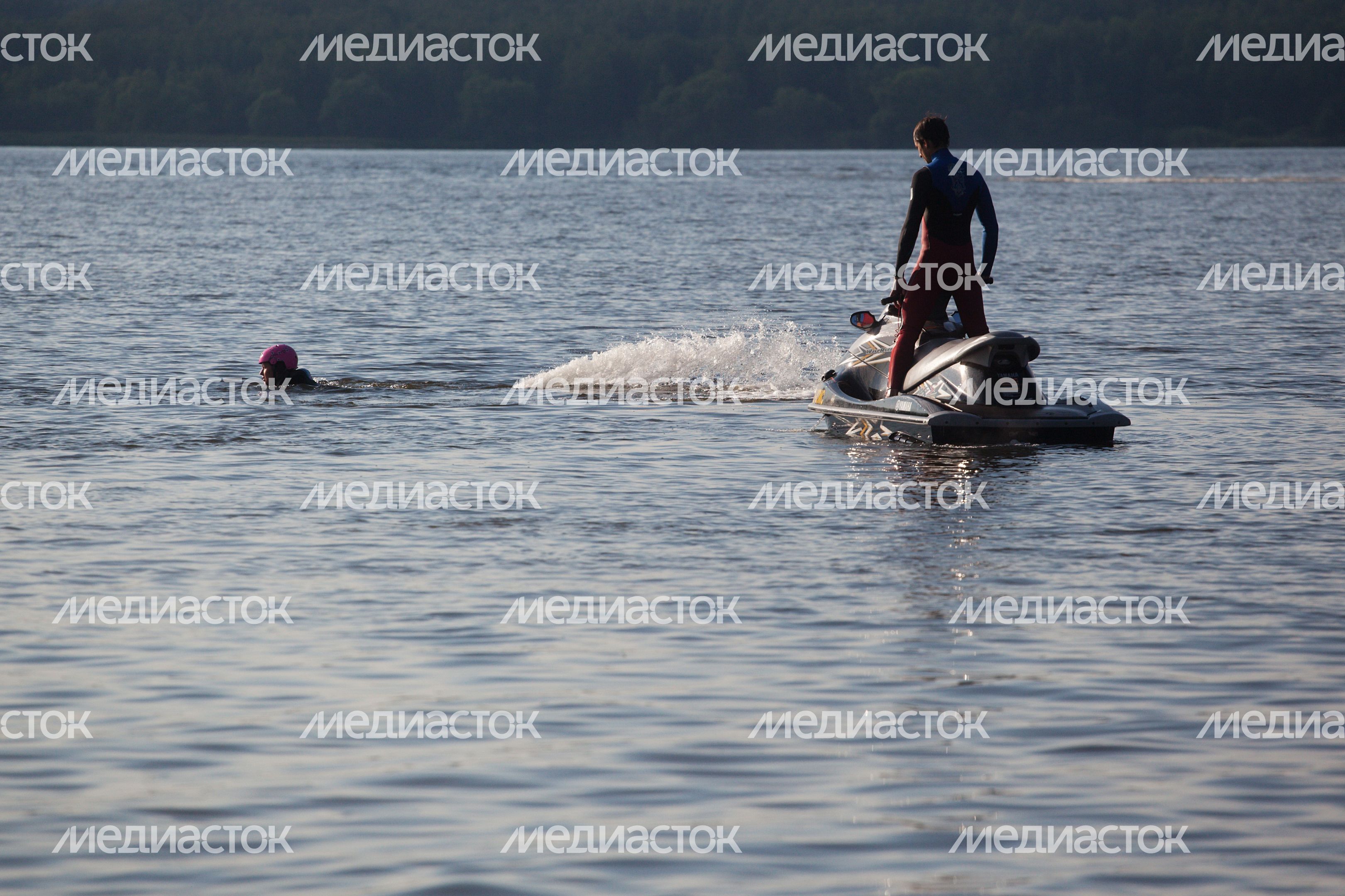 Флайбординг в клубе Moswake