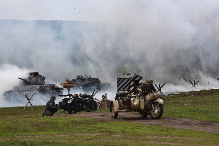 Военно-исторический фестиваль «Последний бой» в Ступино