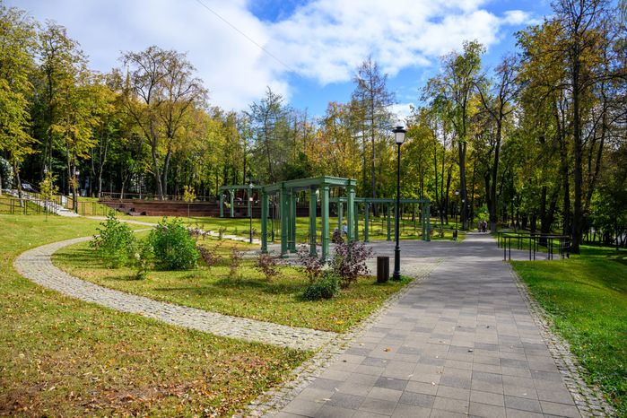 Раменский городской парк культуры и отдыха. Осень